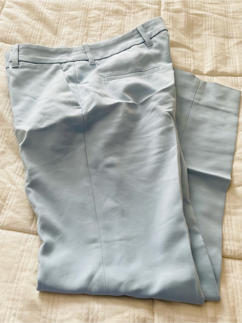 Zara Men's Pale Blue Dress Trousers